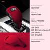 For Mg GT MG5 MG6 HS Accessories Car Shift Knob Head Trim Cover Sticker Alcantara suede Interior Modification Product Styling VV222