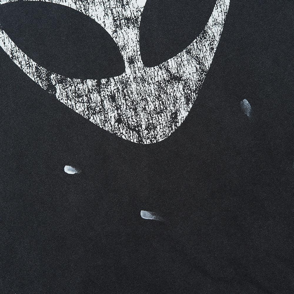 Men's and Women's High-quality Cotton Distressed Washed T-shirt Popular Fashion Student Trend Brand T-shirt