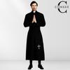 Priest's Carnival Costume, Priest's Cassock For Adults, Fancy Dress Costume
