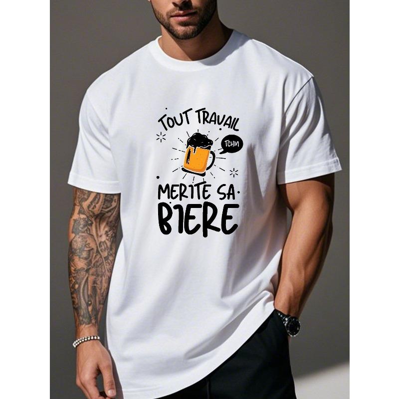 Funny French Humor Crinkle Plus Size Men s T-Shirt S