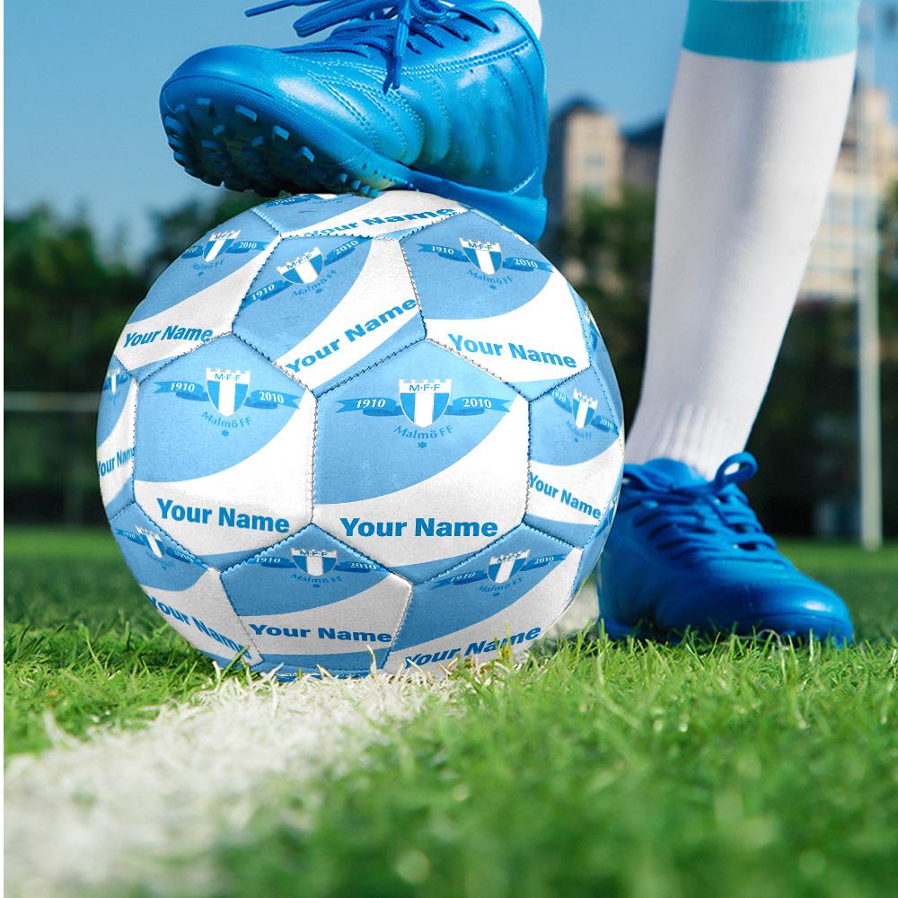 Malmö FF Fashion Size 5 Football Wearproof Non‑Slip Soccer Ball For Sports Training Entertainment Use