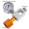 Replacement Soda Bottle Inflator Connector CGA320/W21.8 Manometer  Art Pink Soda Cylinder