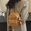 Ladies' New Multifunctional Cute Printed Backpack, Casual Small Bag, Lightweight Travel Backpack, Minimalist Commuting Bag