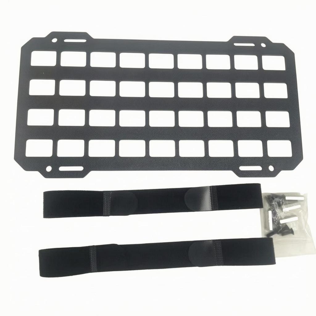 Motorcycle Accessory Low-Profile Top-Box Mounting Plate for
