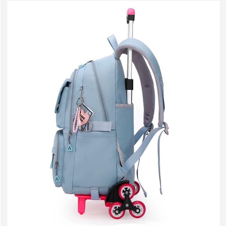 School Rolling Student Backpack 6 Wheels 5117