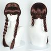 Mittwoch Agnes DeMille Cosplay Perücke mit Doppelflecht Hochtemperatur-Seide für Cos Anime Fans