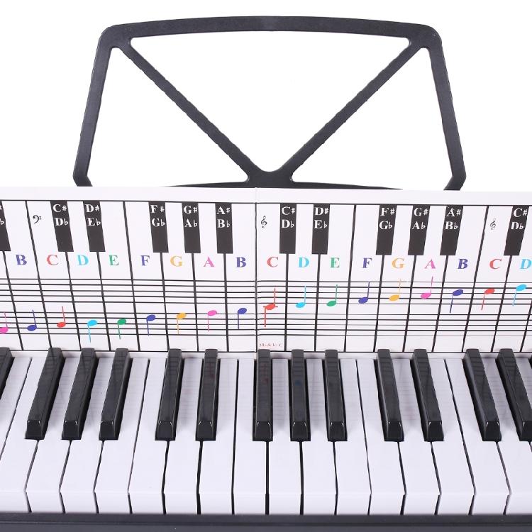 Kid Keyboard Piano Chord Fingering Piano Chord Chart Poster Piano Training Guide