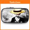 Trousse à stylos durable One Piece Thème Wano Zoro Luffy Étudiant Avec Impressions