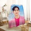 HEARMNY KPOP Kim Soo Hyun Blanket Super Soft Warm Microfiber Fabric Blanket For Couch Throw Travel Adult Blanket 0719