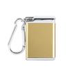 Portable Mini Ashtray with Lid Keychain Pocket Travel Ashtray Cigarette Metal Bottle Storage Package