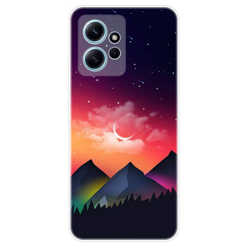 Per Xiaomi Redmi Note 12 Note12 4G Custodia morbida in silicone Cover posteriore Cartoon Phone Case Diversificazione