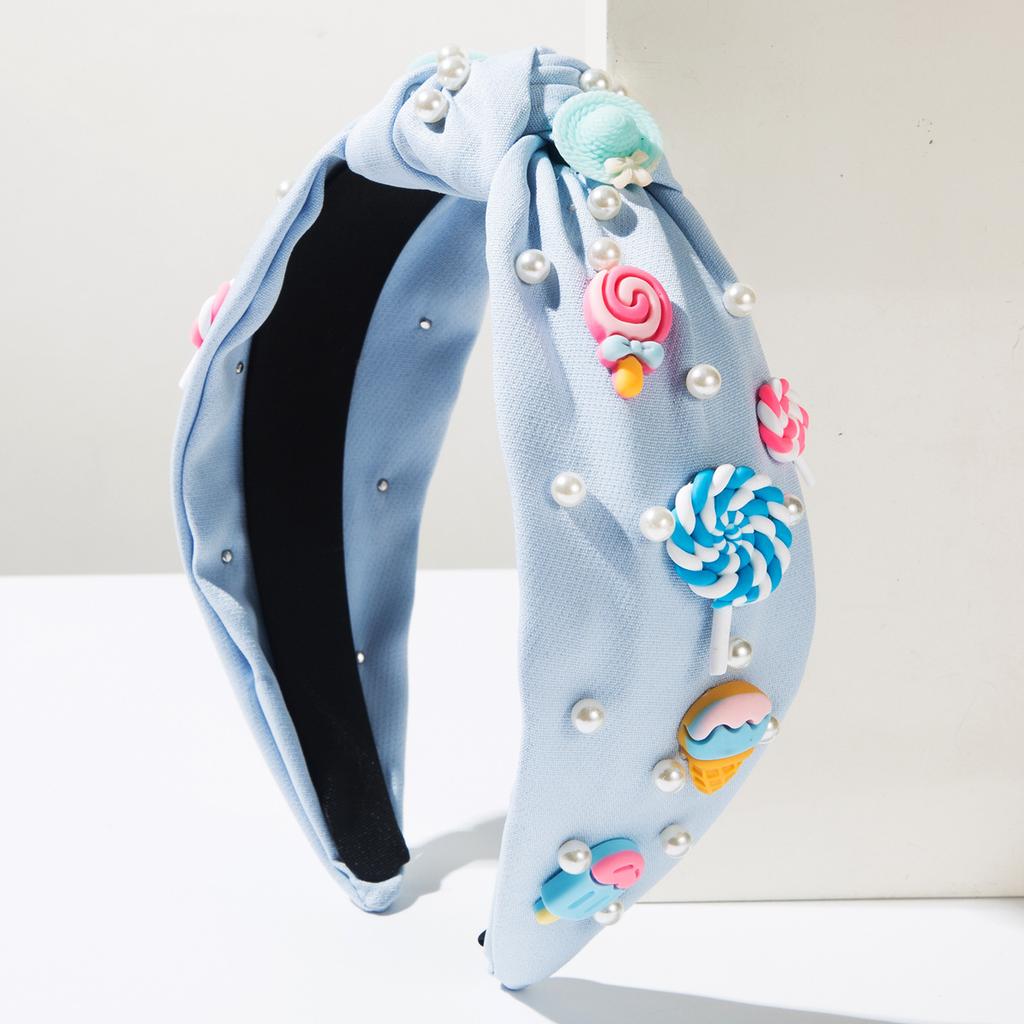 1pc Pearl Decor Teacher's Day Thank You Gift Headband, Hairband For Women, Teachers Students, Birthday, Hair Band, Hair Hoop, Autumn, Hair Accessories