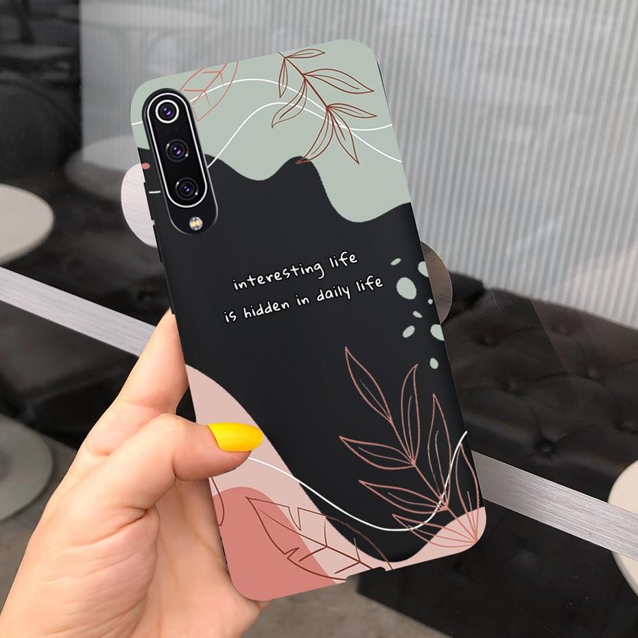 Lovely Printing Jelly Phone Case For Xiaomi Mi 9 SE Mi9 Soft Silicone TPU Back Cover For Xiaomi Mi 9 Lite Mi 9SE 9 SE Bumper