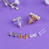 600Pcs/Set Anti Allergic Earring Backs Studs Kit Clear Earring Backings  Women's Gifts
