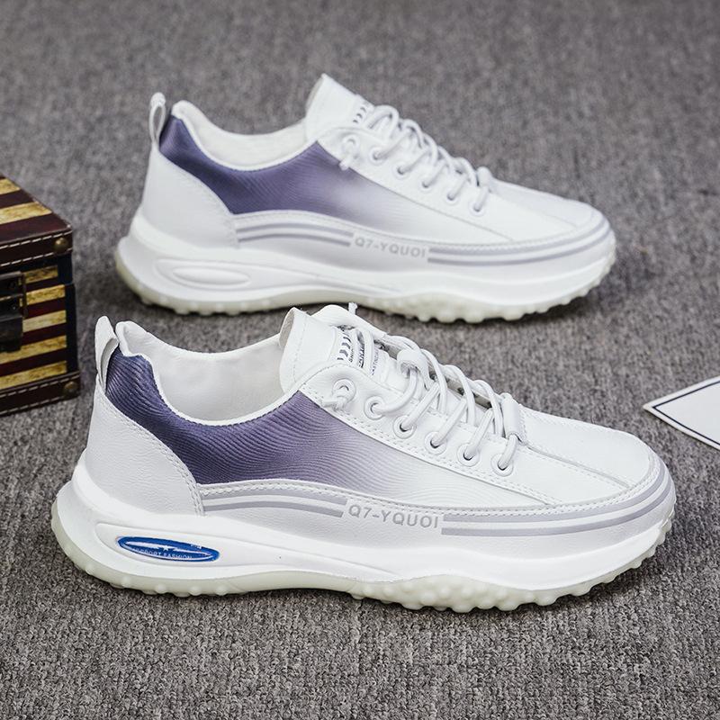 Spring Mesh Men's Shoes Breathable and Fashionable Running Shoes for Men's Live Broadcast and Delivery Simple and Lightweight Men's Sports Shoes