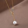 2022 Collarbone Chain Ins Smart Curved Snake Necklace Women'S Design Premium Accessories Spot