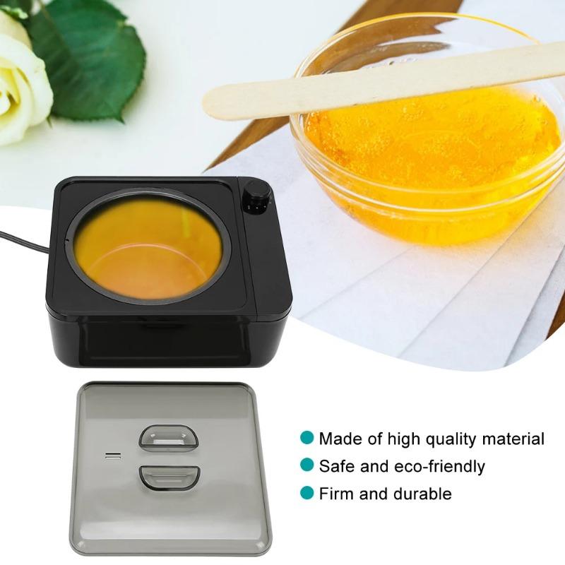 500ml Intelligent Electric Wax Heater Wax Warmer Melter Machine for Hair Removal Black