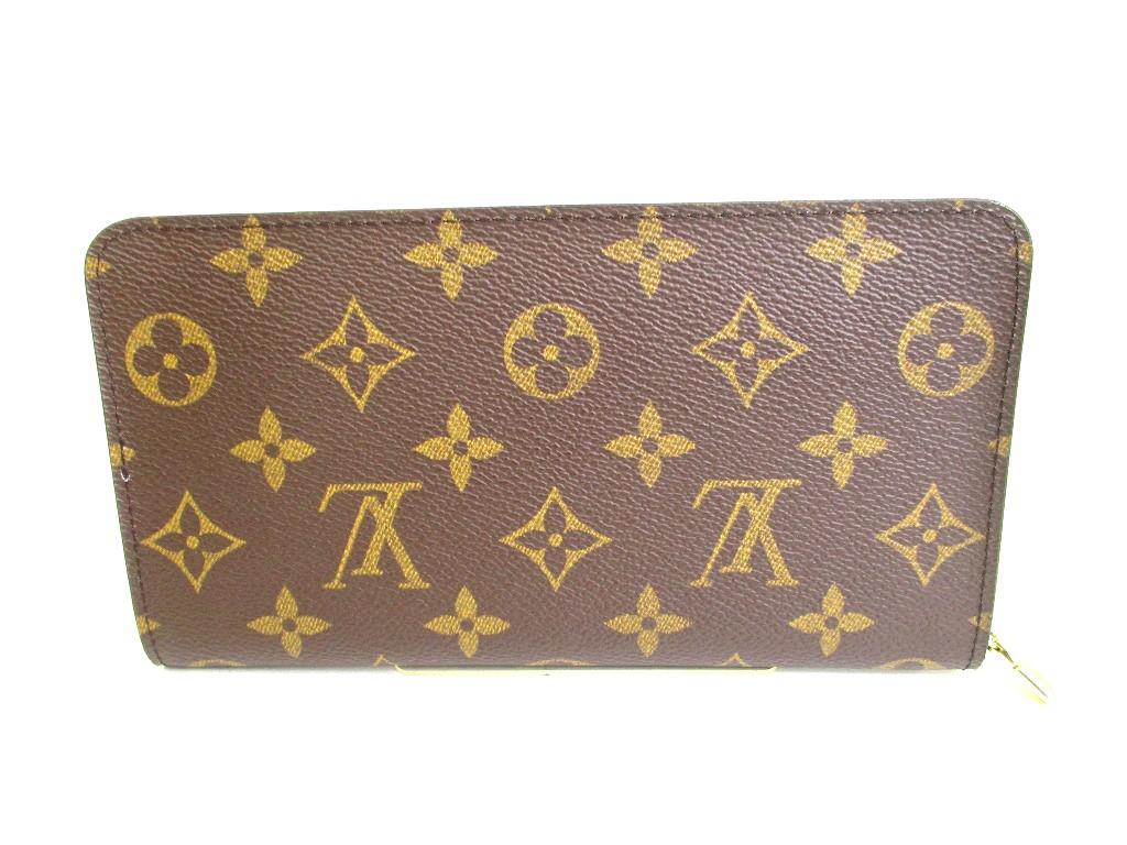 Authentisches LOUIS VUITTON Monogramm Leder Reißverschluss um
