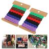 2Pcs Color Zigzag Ribbon DIY Hand Made Material Cloth Hair Accessories Sewing Decoration 8mm