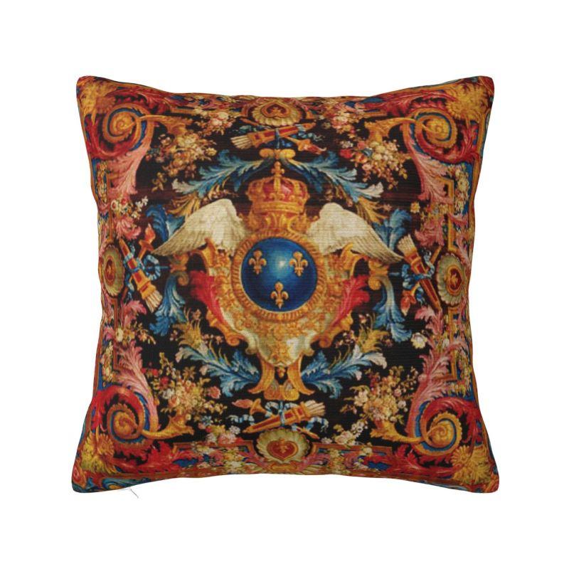 Custom Aubusson Tapestry 18th Birth Of The Virgin Mary Luxury Pillow Cover Bedroom Decoration Vintage French Floral Car Cushion