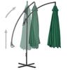Cantilever Umbrella with Steel Mast 300 cm Green