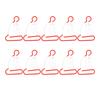 10Pcs Funny Fruit Shaped Bookmarks Clip for Office School Stationery Use Adorable Paper Clip Assorted Shape Paperclips