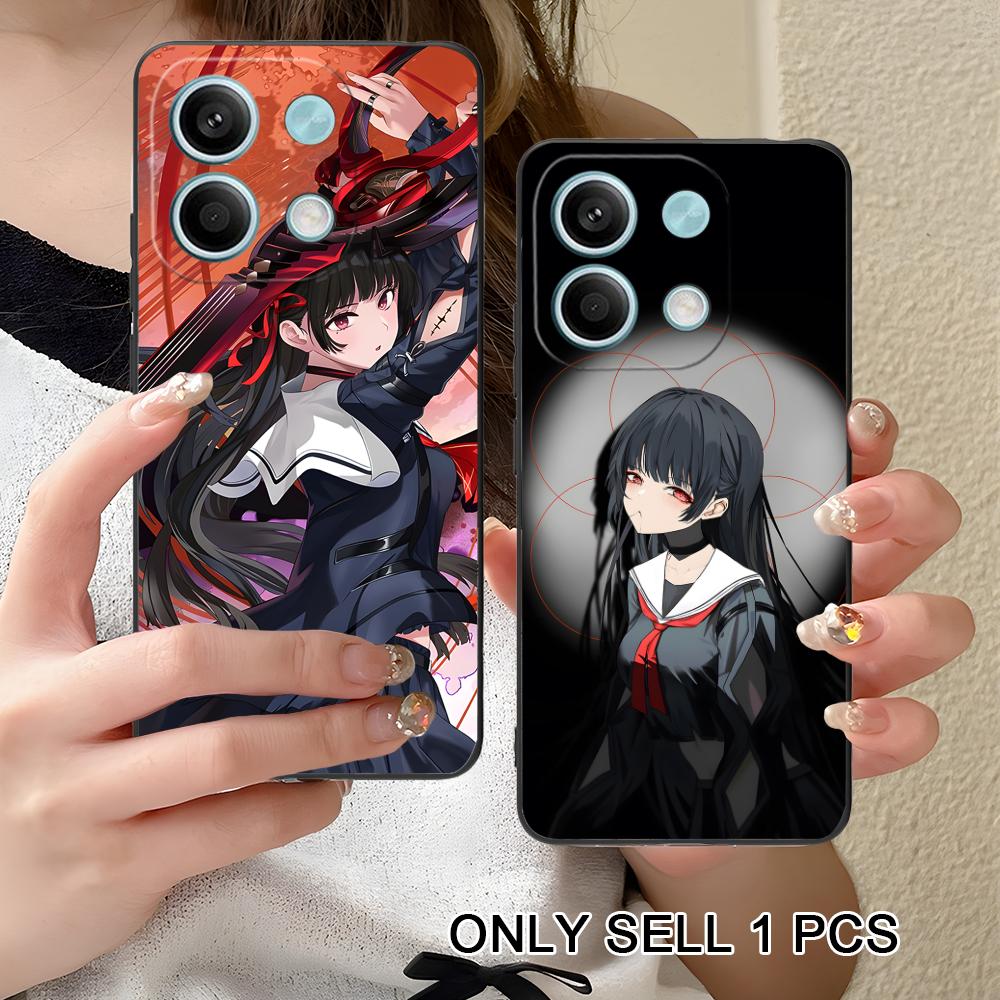 Wuthering Waves Chisa Handyhülle für Xiaomi Redmi Note 14 13 12 11 S Pro Plus 4G 5G Weiche TPU Stoßfeste Hülle