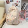 Star Print Large Capacity Backpack Commuter Lightweight Backpack