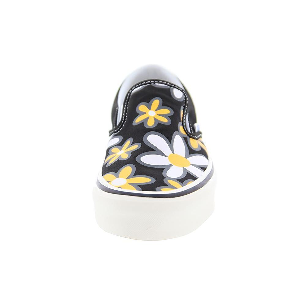 Vans size? x Slip-On 98 DX Floral Unisex Sneakers Black Yellow VN0A3JEXU7X