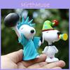 Snoopy PVC schattige hond pluche speelgoed verzamelset voor kinderen en fans