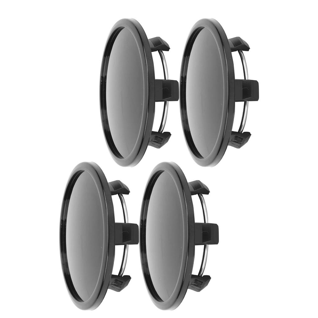 4 ks Krytka středu kola 65mm vnější průměr 48mm vnitřní průměr Stylová Univerzální Vhodná Snadná Instalace Kryt Středu Kola Černá