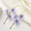10pcs/lot  Simulated Flowers with Three Small Daisies for Wedding Decoration DIY Flower Arrangement Hotel Home Decoration and Simulated Flowers
