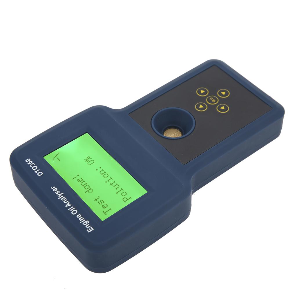OTO350 Öltester, LED-Anzeige, wiederaufladbares Analysator-Testgerät für Diesel-Benzinmotoren, US-Stecker 100–240 V