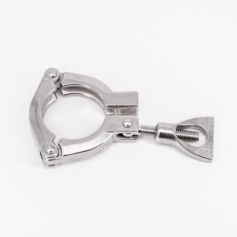 1.5" 2" 2.5" 3" 3.5" 4" 4.5" Abrazadera Tri Clamp Acero Inoxidable 304 Tres Secciones Sanitaria Accesorios de Abrazadera Tri Clamp Para Cerveza Casera