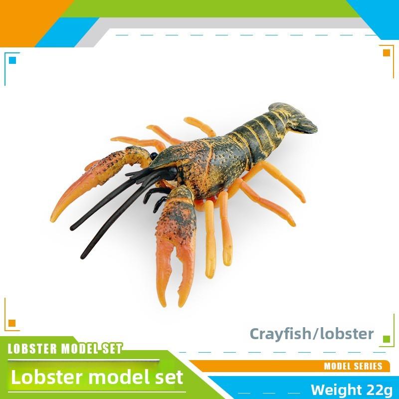 Lobster Pvc Marine Animal Model For Educational Display And Kids Gifts