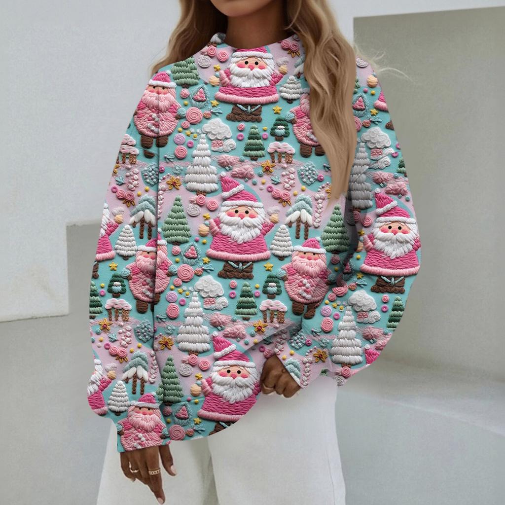 Mock Neck Sweatshirt Women Fall Comfort Oversized Sweatshirt Dressy Pullover Sweatshirts No Hood Cozy Turtleneck Tops