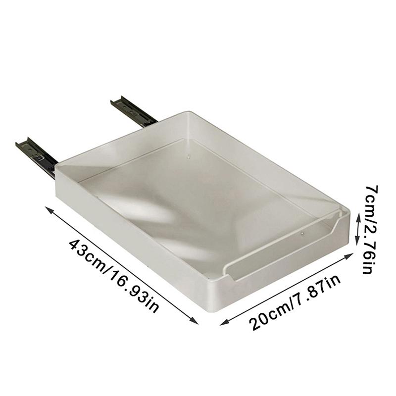 Кухонная стойка для хранения с направляющими выдвижной кухонный ящик лоток для хранения ящик для специй стеллаж для хранения шкафы-органайзеры 20X43X7cm 2644₽