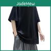 Short 100 Sleeve Mens Cotton Women Summer Tshirt Loose Shortsleeved Casual Basic Shirt O Neck Solid Color Oversize