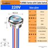 Lanbo IP67 Waterproof Tactile Push Button Switch with Light, Metal, 16/19/22mm.