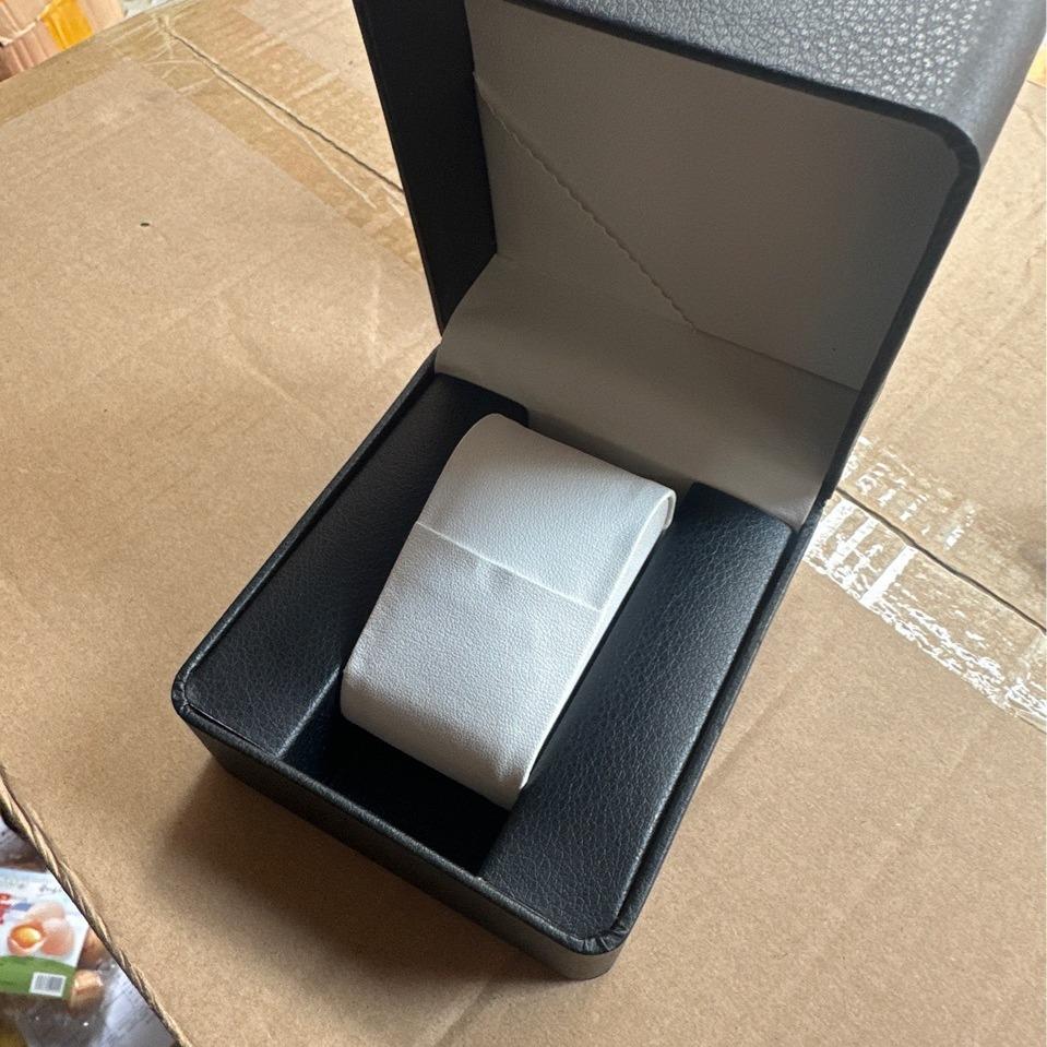 High-End Leather Box Watch Box Gift Leather Box Watch Display Box чёрный