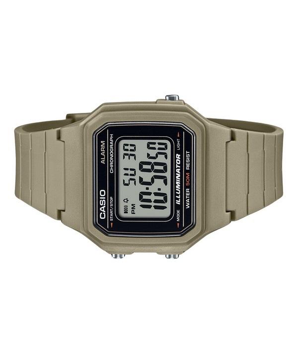 Casio Youth Digital Resin Strap Quartz W-217H-5AV Men's Watch