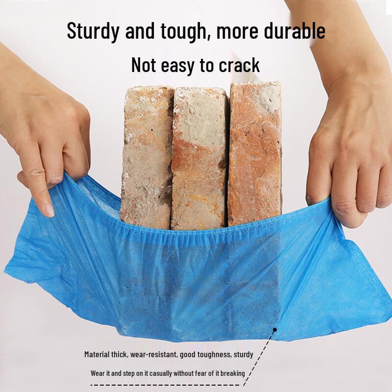 Thickened Disposable Non-slip Non-woven Shoe Covers