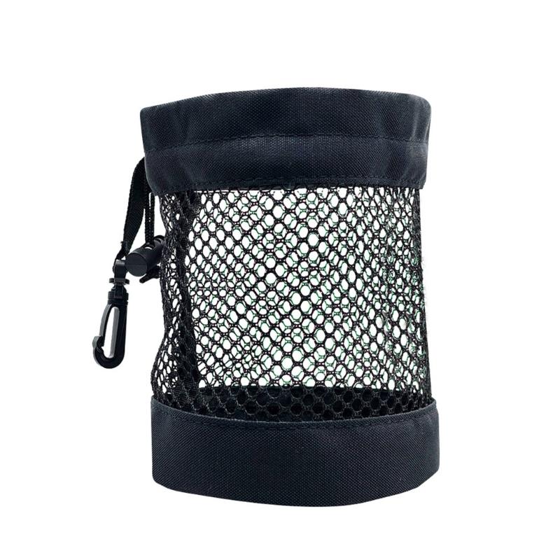 MultiPurpose Golf Ball Storage Bag Nylon Mesh Pouch Golf Carry Bag Organizer for Gym, Shower, Washing Toy, Diving