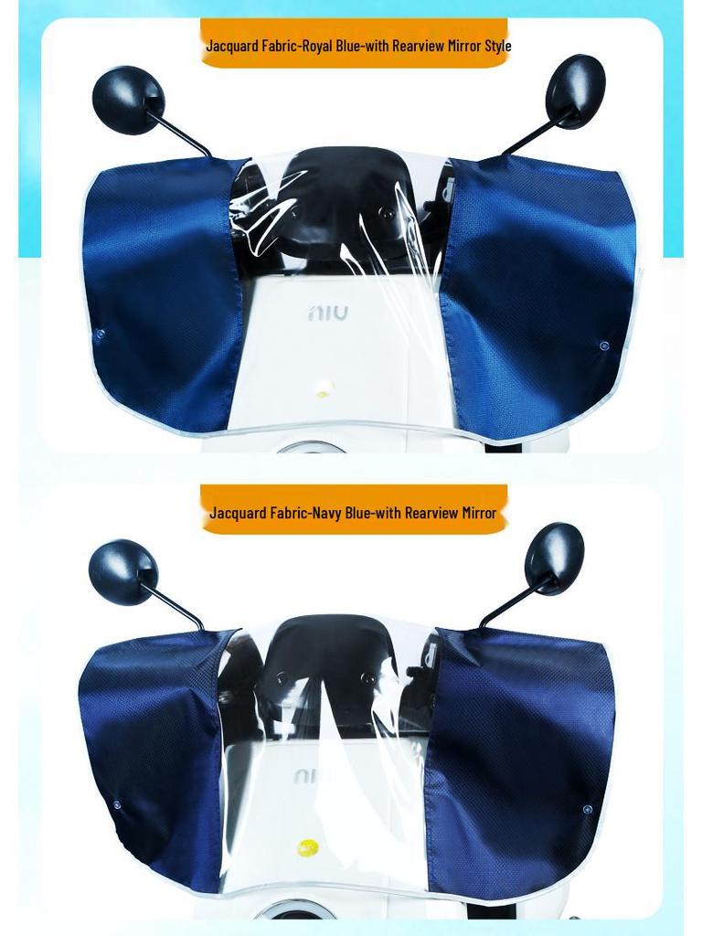Electric Bike Dashboard and Handlebar Rainproof and Dustproof Cover
