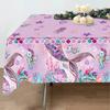 Mermaid Iridescence Plastic Tablecloths,Mermaid Laser Table Cloths for Girls Birthday Wedding Disco Mermaid Themed Party Decor