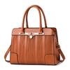 New Red Large Capacity Handbag For Women,Simple Shoulder Bag For Mother Wedding Daily