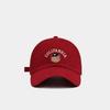 Korean Men Women Baseball Cap Solid Color Snapback Hat Casual Bear Embroidery Cap  Teenagers