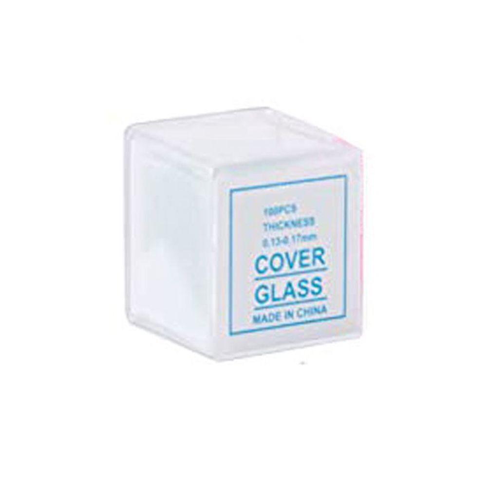 Microscope Reusable for Specimen Cover Glass Optical Microscope Glass Slips Microscope Slides 100pcs cover