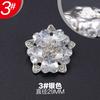 1pcs High-grade Coat Button for Clothing Metal Fur Button Mink Button Decorative Accessory