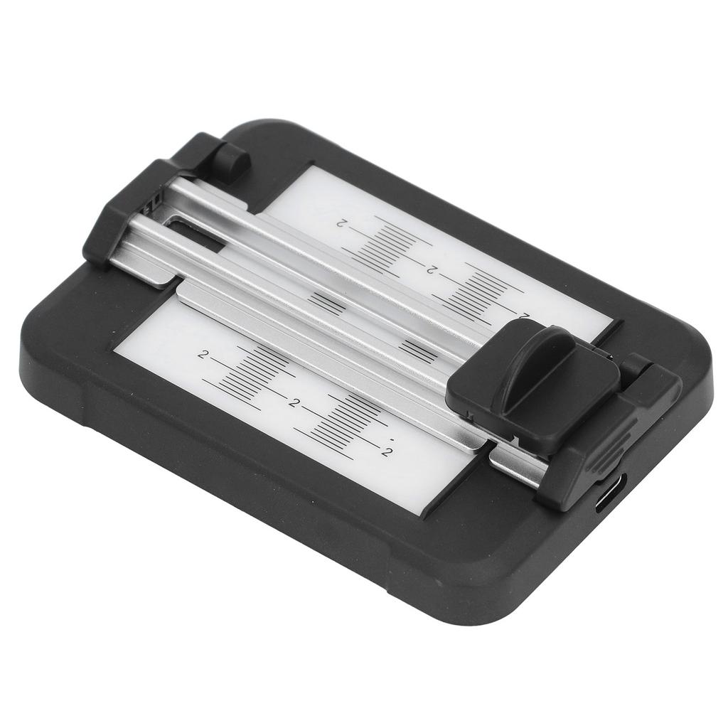 35mm Film Cutter 11 Levels Adjustable LED Backlight USB C Powered Slide Film Cutter for 35MM Film and 120 Medium Format